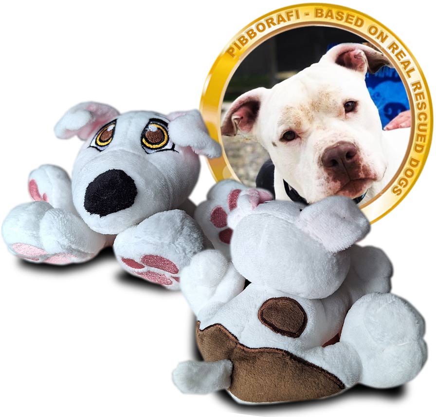 Pibborafi Rescue Heroes - Larry, Bully Breed Rescue